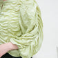 2way shirring blouse (green) *JP