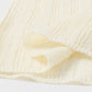 rib sheer top (ivory) *JP