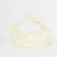 frilled tulle bag (ivory) *JP