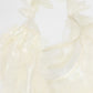 frilled tulle bag (ivory) *JP