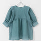 sheer boucle blouse (blue) *JP