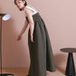 switching maxi cami dress (khakimix) *JP