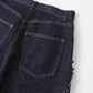 cut-off wide denim (indigo) *JP