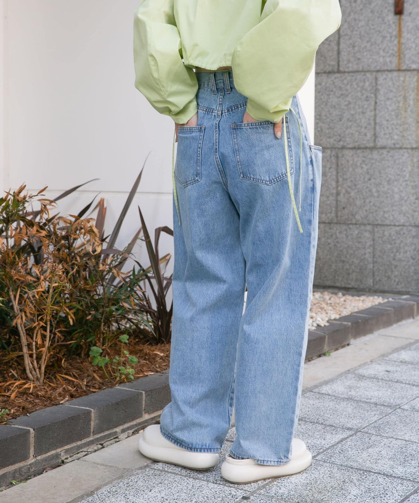 BIG pocket jeans (light blue) *JP