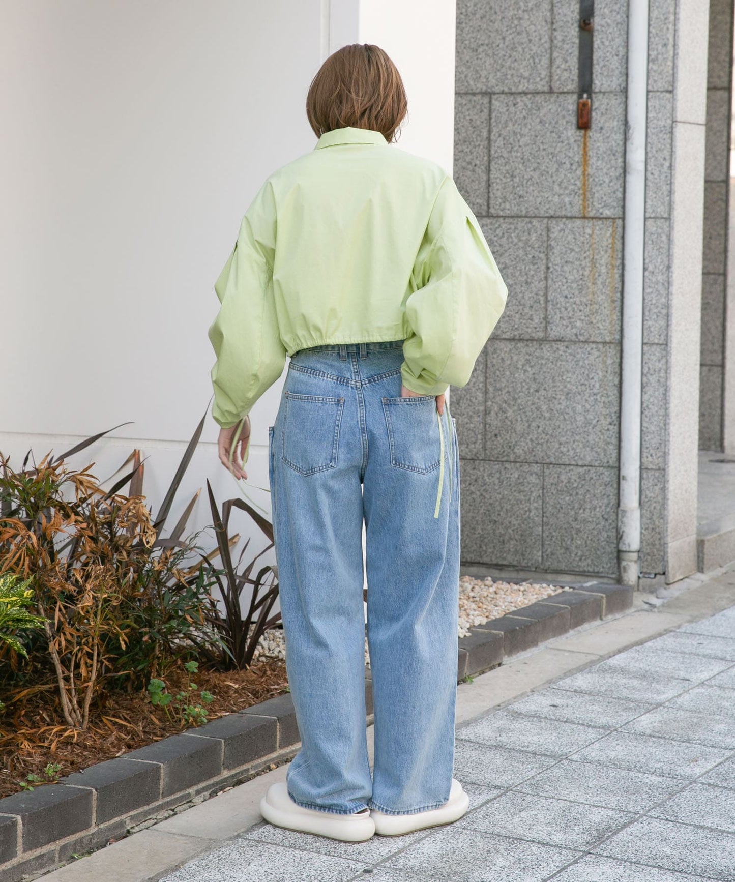 BIG pocket jeans (light blue) *JP