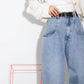 BIG pocket jeans (light blue) *JP