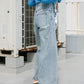 cut-off wide denim (light blue) *JP