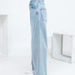 cut-off wide denim (light blue) *JP