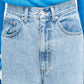 cut-off wide denim (light blue) *JP