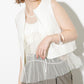 ruched tulle tank top (ivory) *JP