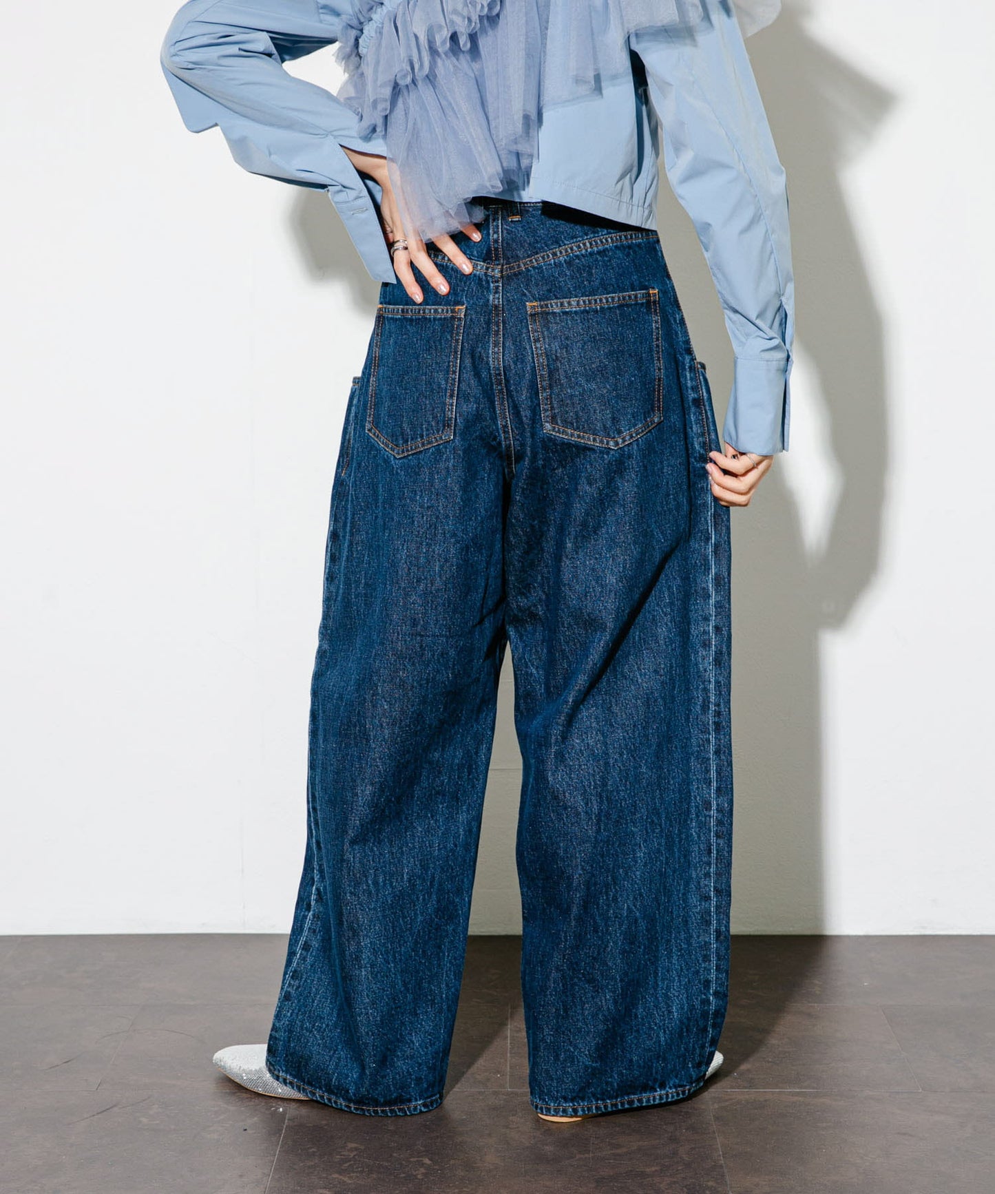 BIG pocket jeans (indigo) *JP