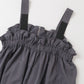 military ruffle ops (charcoal) *JP