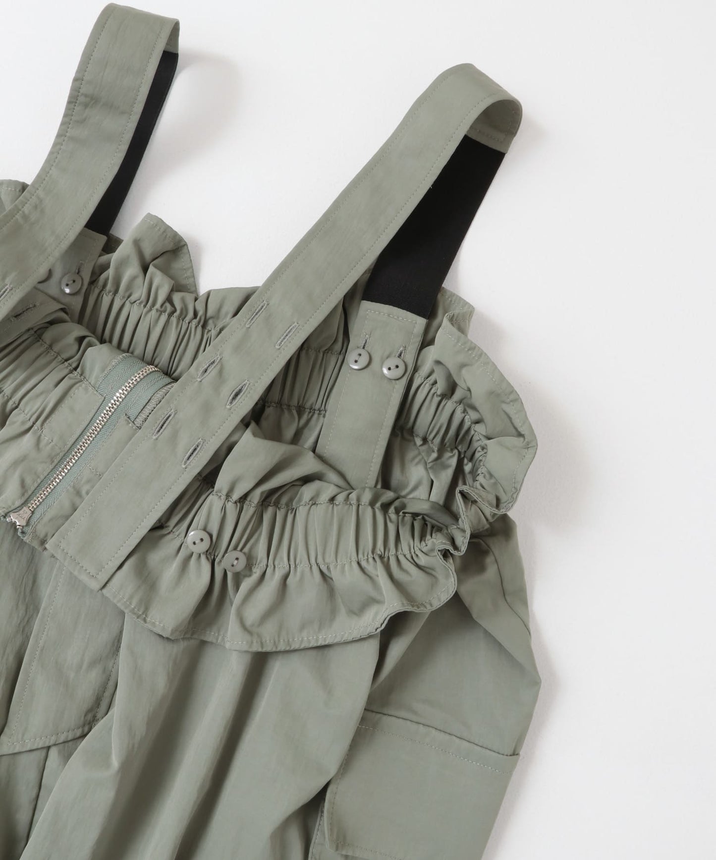 military ruffle ops (khaki) *JP