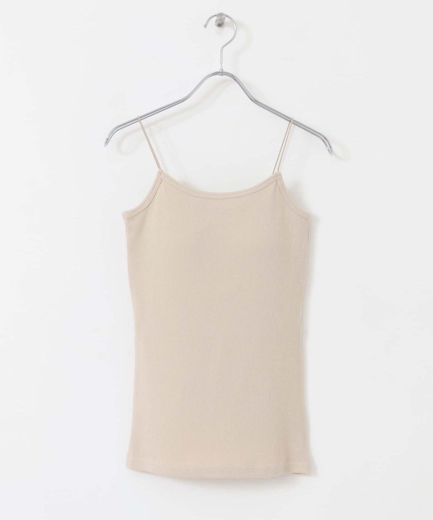 strap cami with cups (light beige) *JP