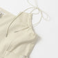 waist belt drawcord overalls (beige) *JP