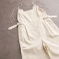 waist belt drawcord overalls (beige) *JP