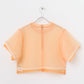 layered sheer top (orange) *JP