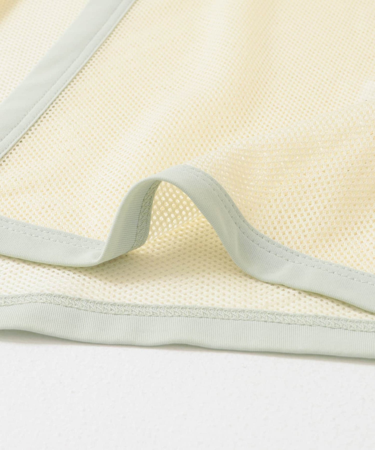 mesh zip tops (ivory) *JP