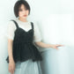 『高橋愛×KBF』denim bustier (black) *JP