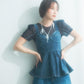 『高橋愛×KBF』denim bustier (blue) *JP