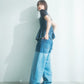 『高橋愛×KBF』denim bustier (blue) *JP