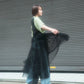 『高橋愛×KBF』frilled tulle dress (black) *JP