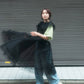 『高橋愛×KBF』frilled tulle dress (black) *JP