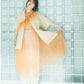 『高橋愛×KBF』frilled tulle dress (apricot) *JP