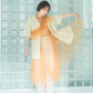 『高橋愛×KBF』frilled tulle dress (apricot) *JP