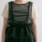 『高橋愛×KBF』frilled tulle dress (black) *JP