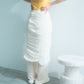 『高橋愛×KBF』shirred skirt pants set (ivory) *JP