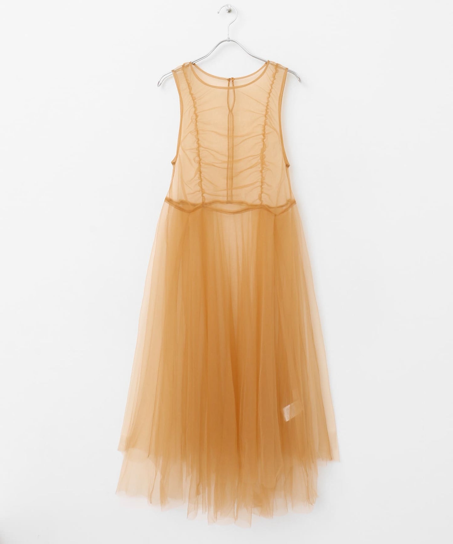 『高橋愛×KBF』frilled tulle dress (apricot) *JP