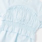 『高橋愛×KBF』shirred bustier blouse (light blue) *JP