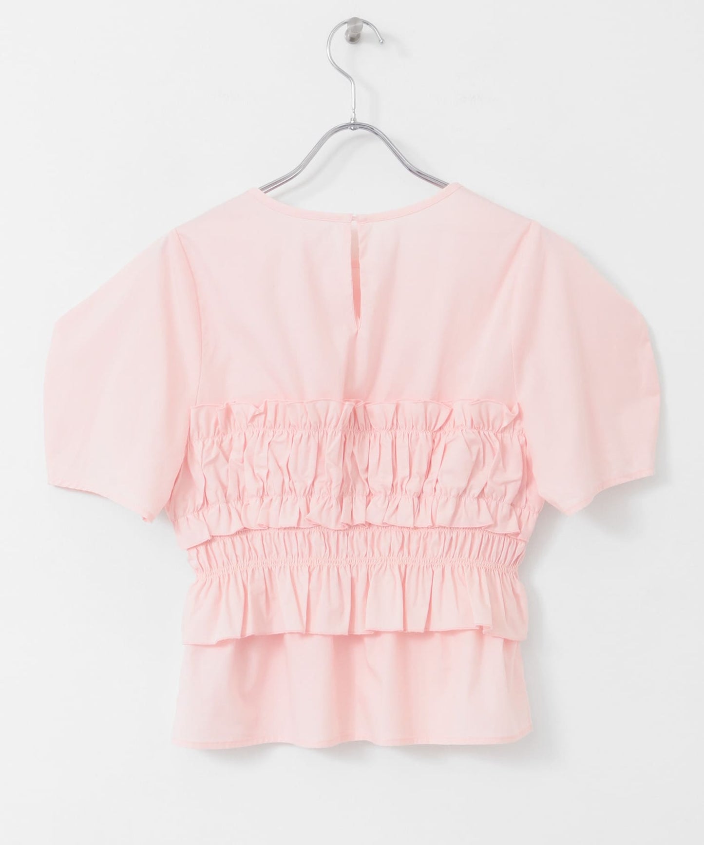 『高橋愛×KBF』shirred bustier blouse (pink) *JP