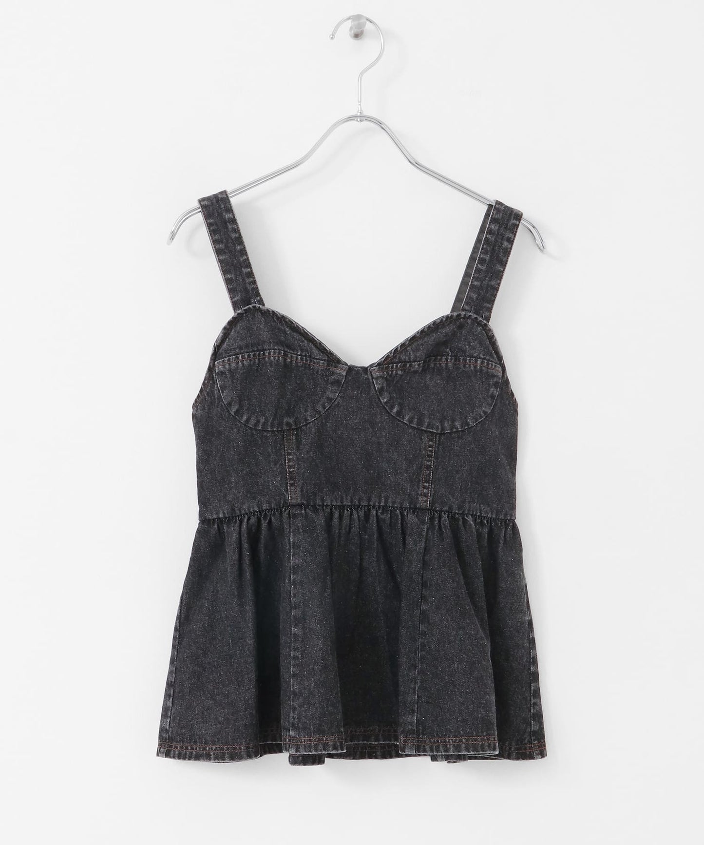 『高橋愛×KBF』denim bustier (black) *JP