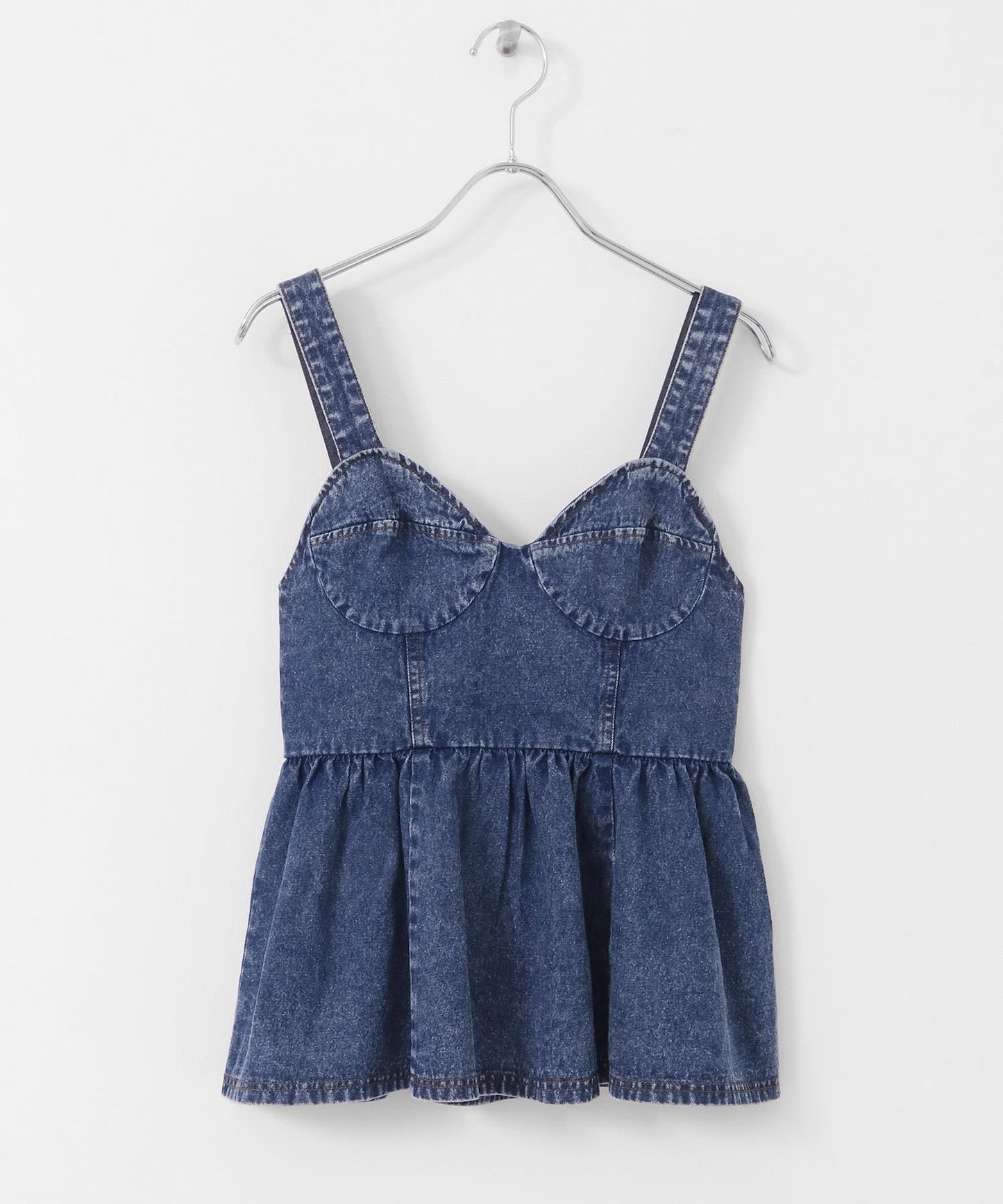 『高橋愛×KBF』denim bustier (blue) *JP