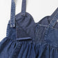 『高橋愛×KBF』denim bustier (blue) *JP