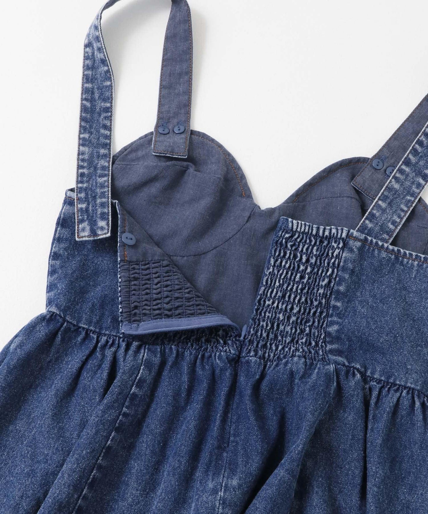 『高橋愛×KBF』denim bustier (blue) *JP