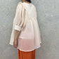 sheer boucle blouse (ivory) *JP