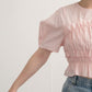 『高橋愛×KBF』shirred bustier blouse (pink) *JP