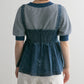 『高橋愛×KBF』denim bustier (blue) *JP