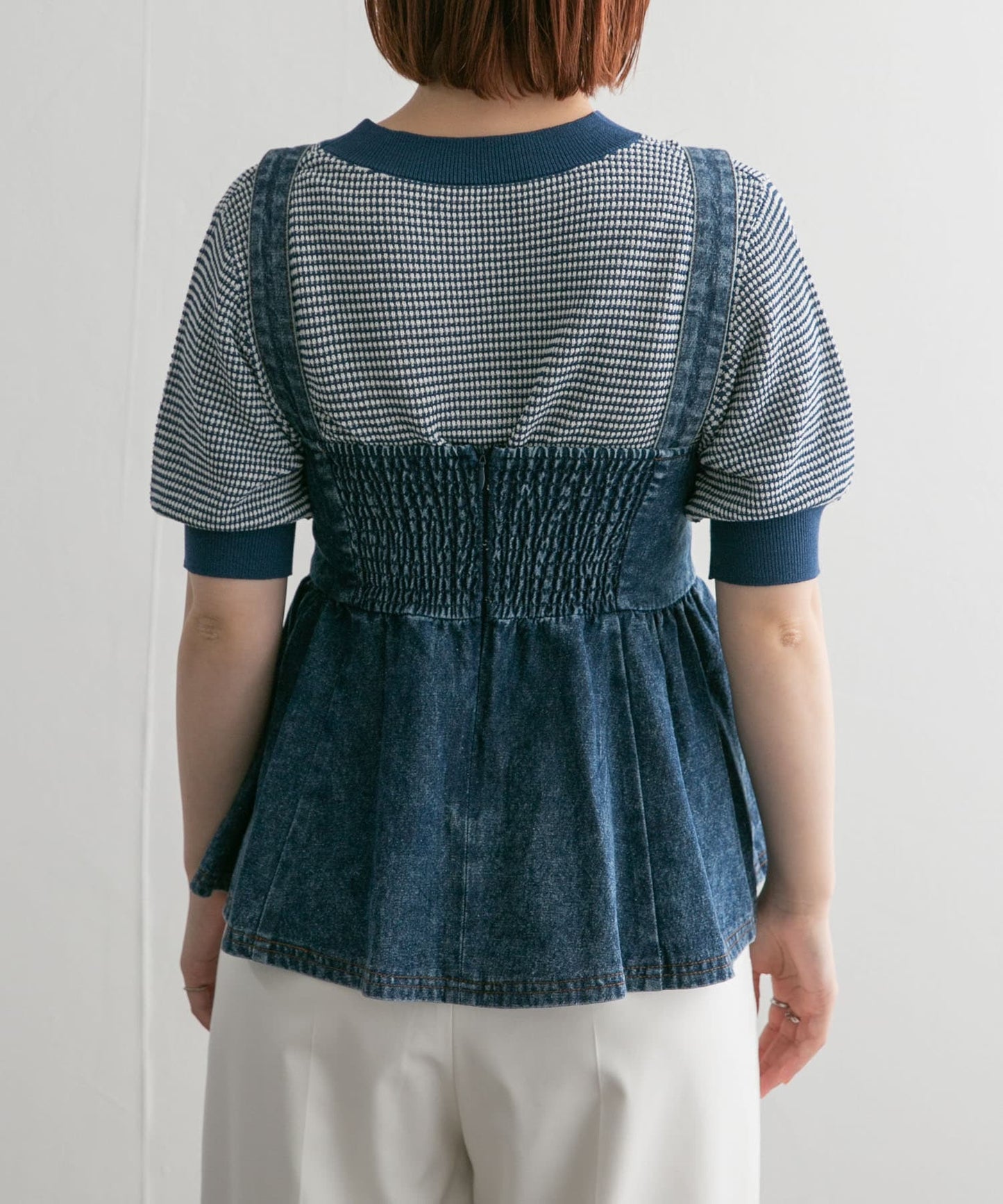 『高橋愛×KBF』denim bustier (blue) *JP