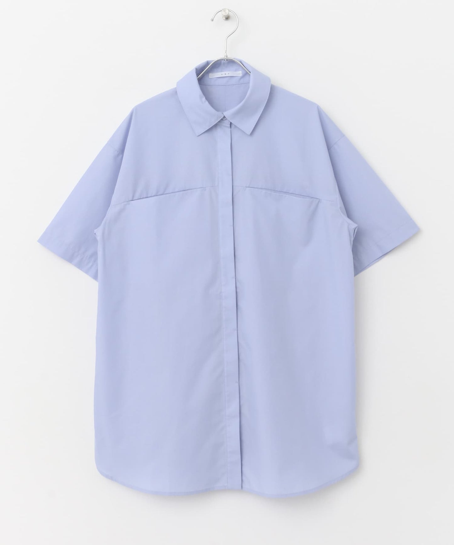 tie set long shirt (blue) *JP