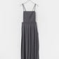 pleated camisole dress (grey) *JP