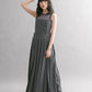 pleated camisole dress (grey) *JP