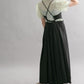 pleated camisole dress (black) *JP