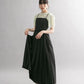 pleated camisole dress (black) *JP