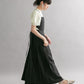 pleated camisole dress (black) *JP