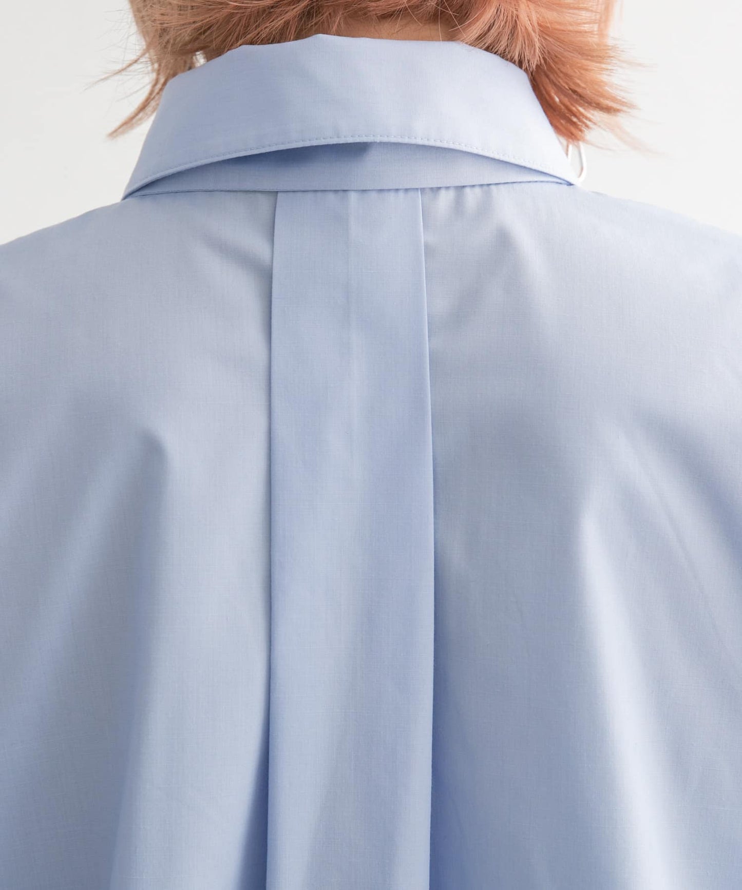 tie set long shirt (blue) *JP