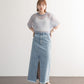 layered sheer top (blue) *JP